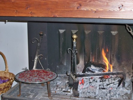 l'essiccatura degli stimmi dello zafferano